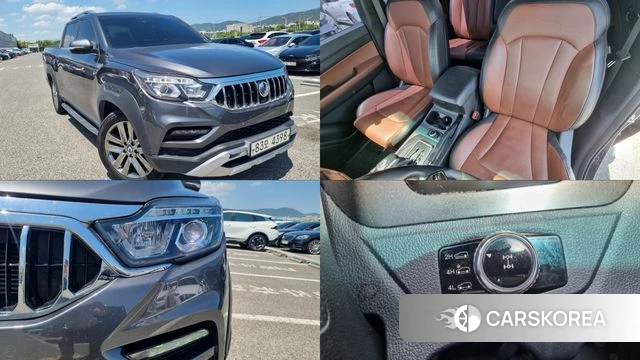 Ssangyong The New Rexton Sports Cannes 2019 Серый из Кореи