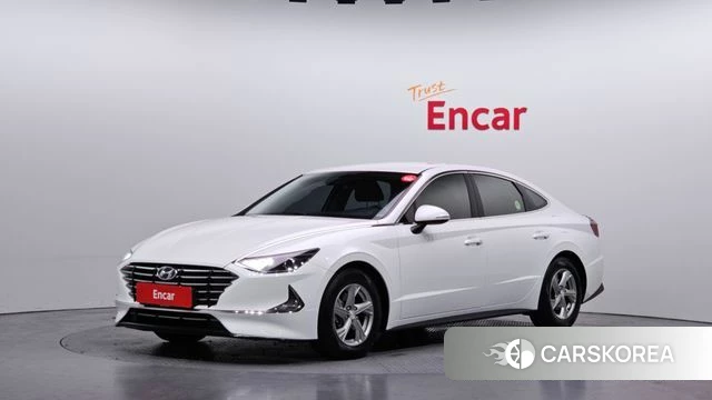 Hyundai Sonata (DN8) 2021 Белый из Кореи