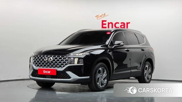Hyundai The New Santa Fe 2021 Черный из Кореи