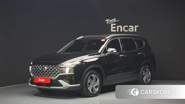 Hyundai The New Santa Fe 2022 Черный из Кореи