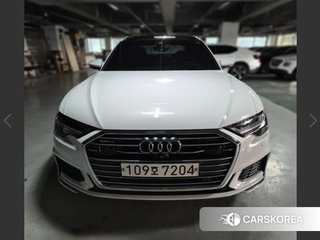 Audi A6 (C8) 2023 Белый из Кореи