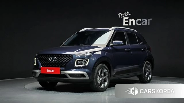 Hyundai Venue 2023 Синий из Кореи