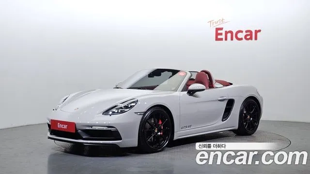 Porsche 718 Boxster 2023 Серый из Кореи
