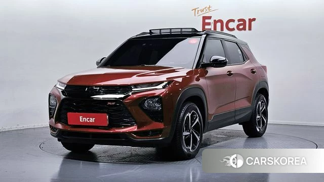 Chevrolet (GM Daewoo) Trailblazer 2020 Красный из Кореи