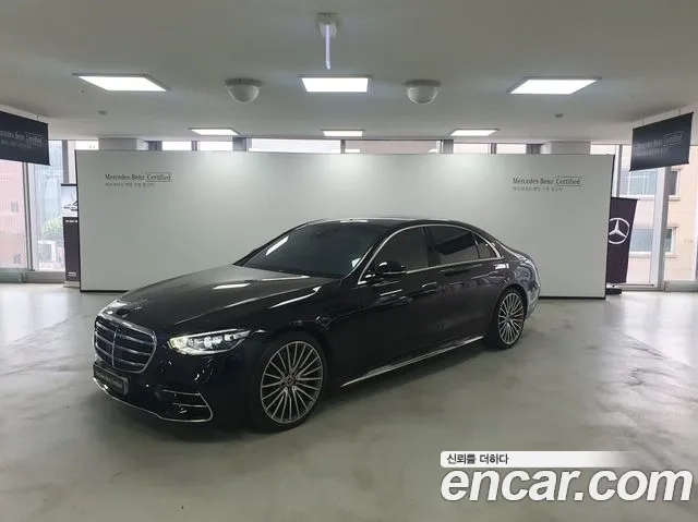 Mercedes-Benz S-Class W223 2023 Черный из Кореи