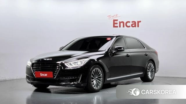 Genesis EQ900 2018 Черный из Кореи