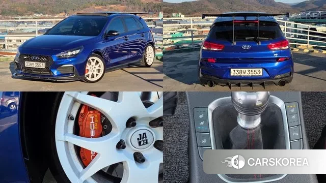 Hyundai i30 (PD) 2019 Синий из Кореи