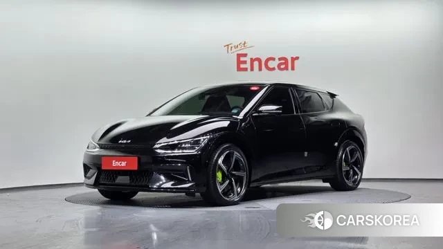 Kia EV6 2023 Черный из Кореи