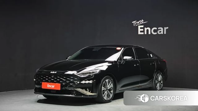 Kia K8 Hybrid 2022 Черный из Кореи