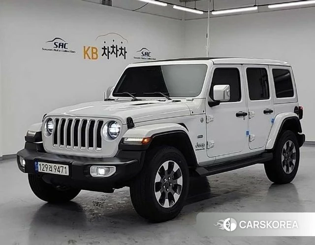 Jeep Wrangler (JL) 2023 Белый из Кореи