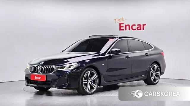 BMW 6 Series GT (G32) 2022 Синий из Кореи