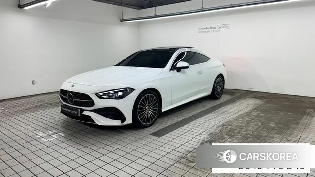 Mercedes-Benz CLE-Class C236 2024 Белый из Кореи