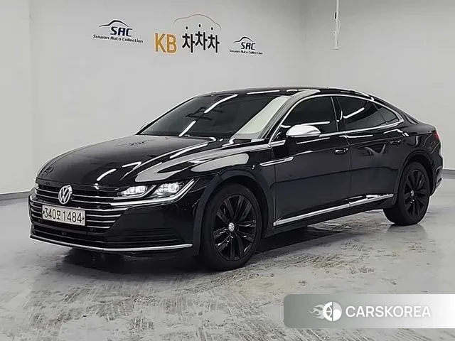 Volkswagen Arteon 2019 Черный из Кореи