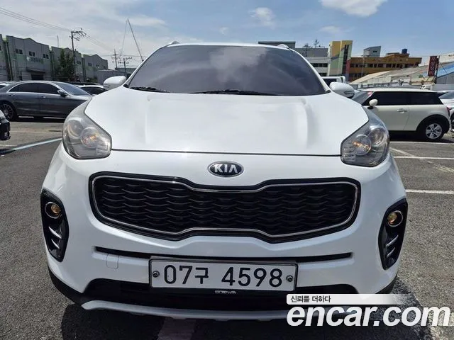 Kia Sportage 4th Generation 2018 Белый из Кореи