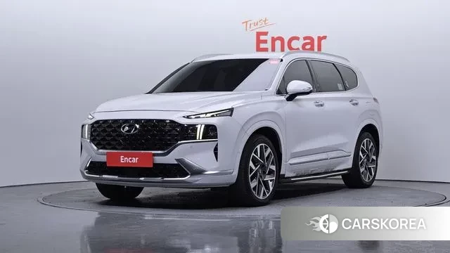 Hyundai The New Santa Fe 2021 Белый из Кореи
