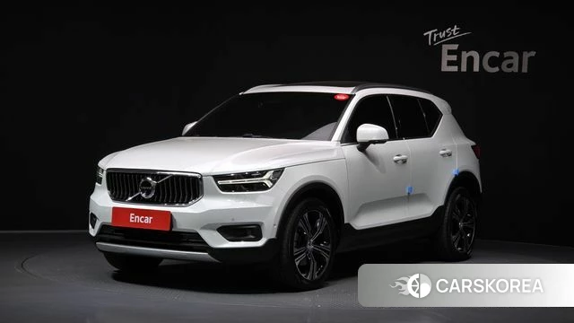 Volvo XC40 2021 Белый из Кореи