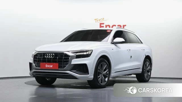 Audi Q8 (4M) 2021 Белый из Кореи