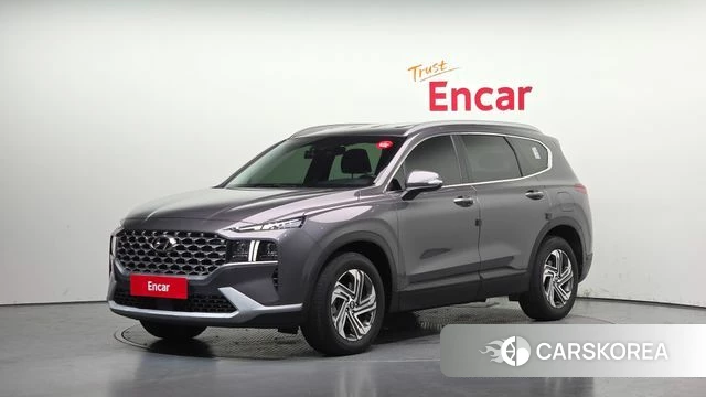 Hyundai The New Santa Fe 2022 Серый из Кореи