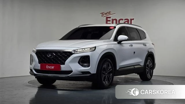 Hyundai Santa Fe TM 2019 Белый из Кореи