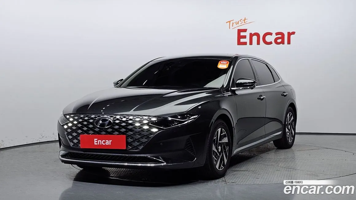 Hyundai The New Grandeur IG Hybrid 2020 Серый из Кореи