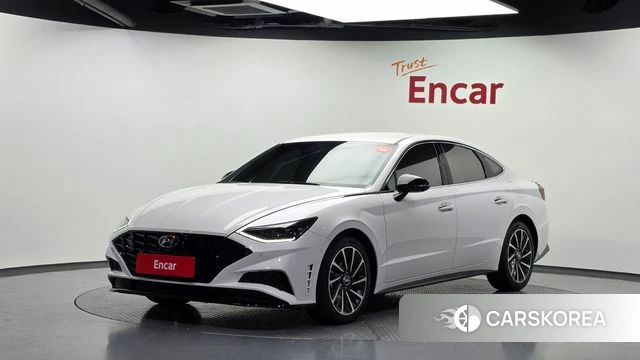 Hyundai Sonata (DN8) 2022 Белый из Кореи