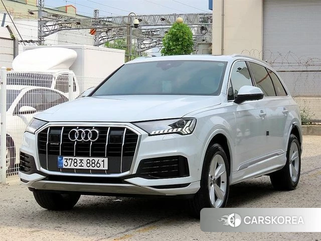 Audi Q7 (4M) 2021 Белый из Кореи