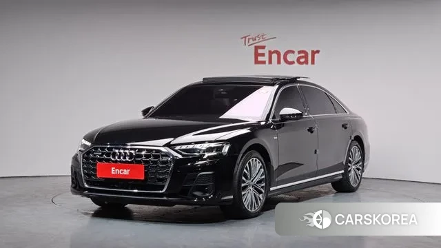 Audi A8 (D5) 2023 Черный из Кореи