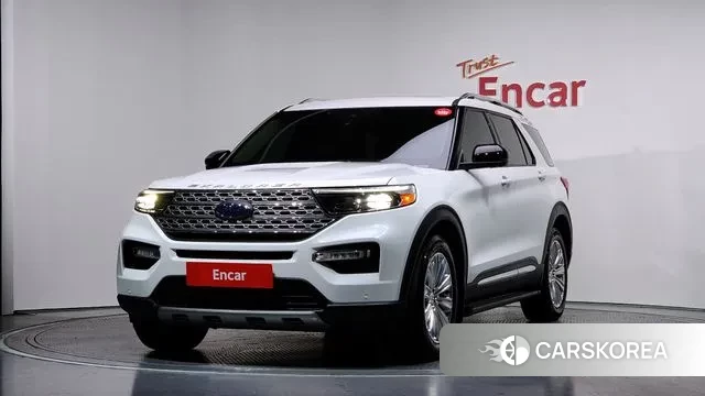 Ford Explorer 6th Generation 2020 Белый из Кореи