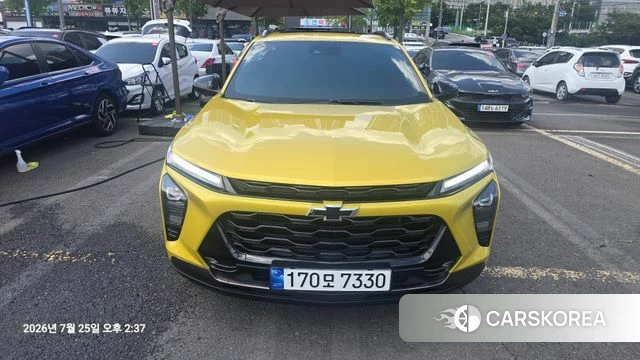 Chevrolet (GM Daewoo) Trax Crossover 2023 Желтый из Кореи
