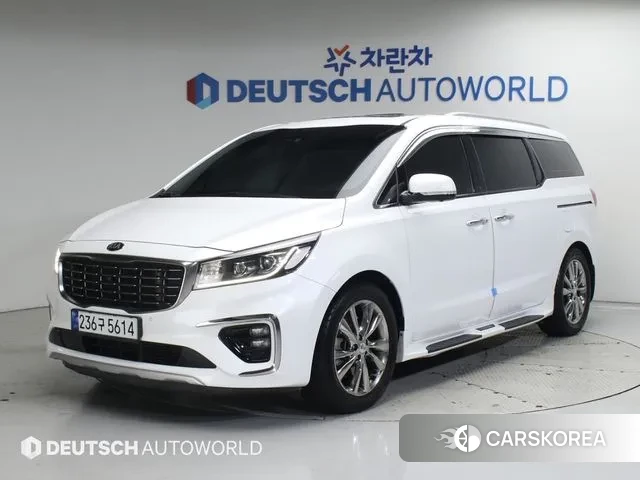 Kia The New Carnival 2018 Белый из Кореи