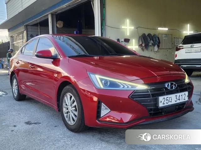 Hyundai The New Avante AD 2018 Красный из Кореи