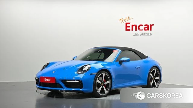 Porsche 911(992) 2023 Синий из Кореи