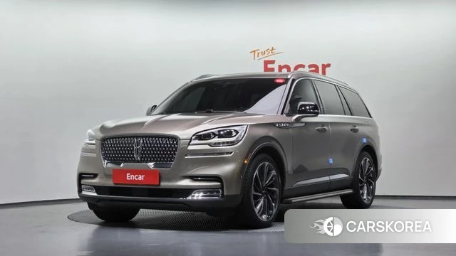Lincoln Aviator 2nd generation 2021 Песочный из Кореи