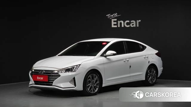 Hyundai The New Avante AD 2019 Белый из Кореи