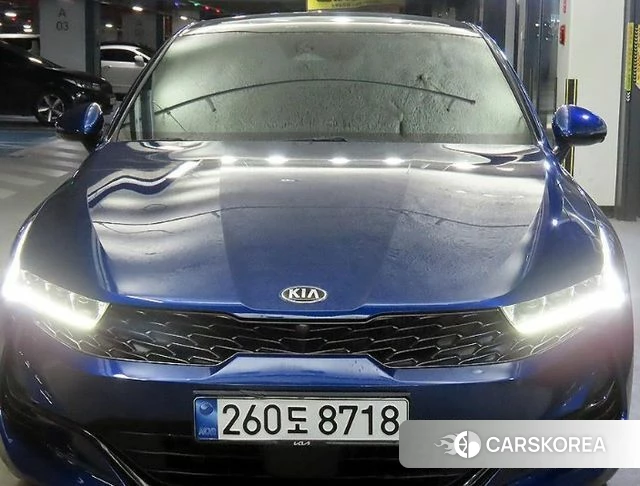 Kia K5 3rd generation 2020 Синий из Кореи