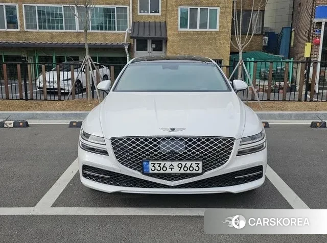 Genesis G80 (RG3) 2021 Белый из Кореи