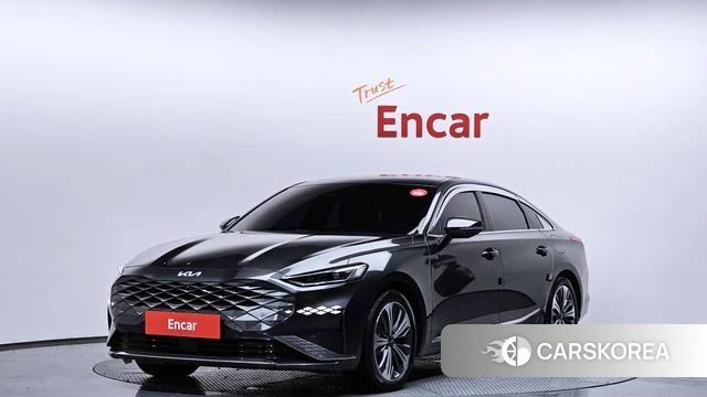 Kia K8 Hybrid 2023 Серый из Кореи