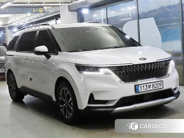 Kia Carnival 4th generation 2021 Белый из Кореи