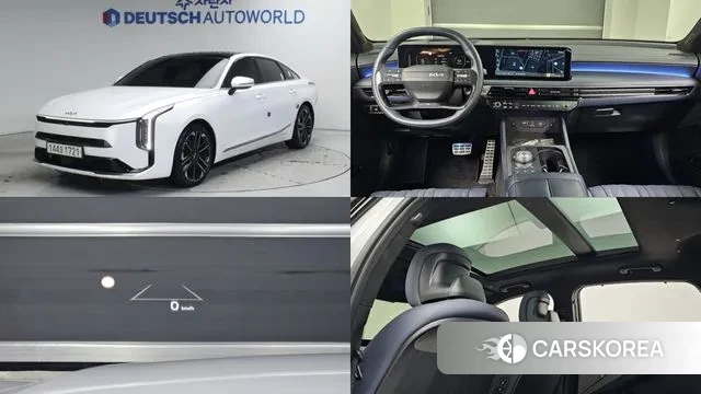 Kia The New K8 Hybrid 2024 Белый из Кореи