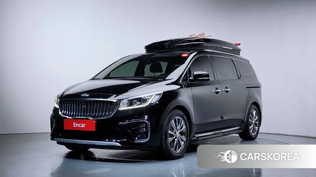 Kia The New Carnival 2018 Черный из Кореи