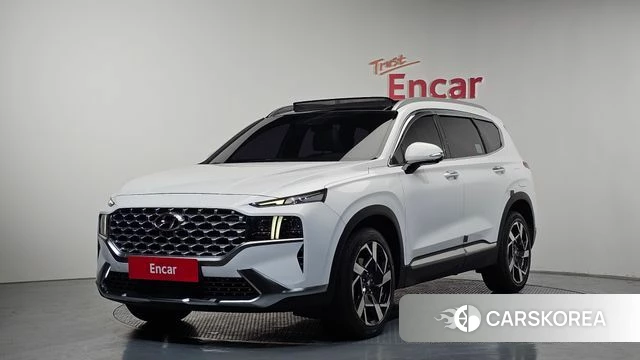 Hyundai The New Santa Fe 2020 Белый из Кореи