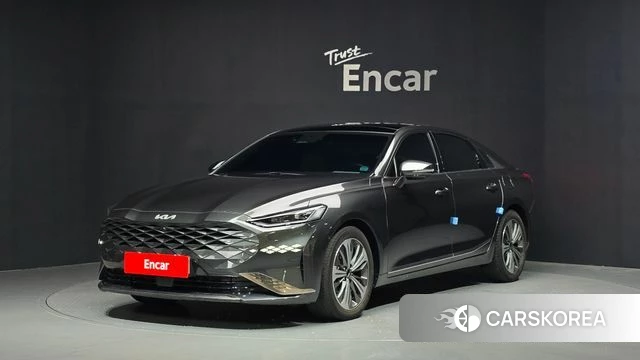 Kia K8 Hybrid 2022 Серый из Кореи