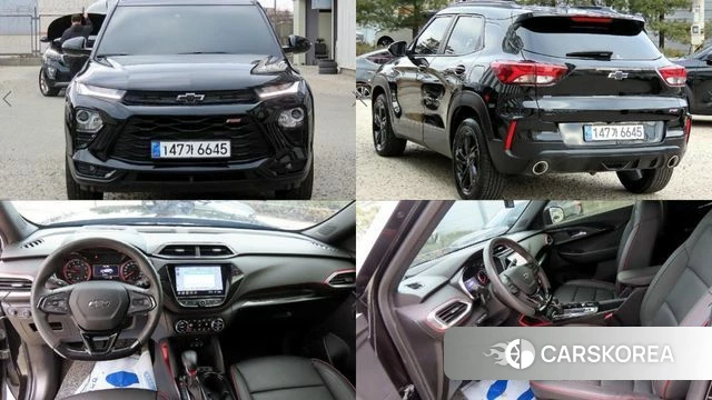 Chevrolet (GM Daewoo) Trailblazer 2023 Черный из Кореи