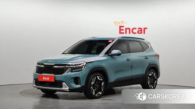 Kia The New Seltos 2022 Небесно-голубой из Кореи