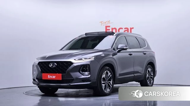 Hyundai Santa Fe TM 2018 Серый из Кореи