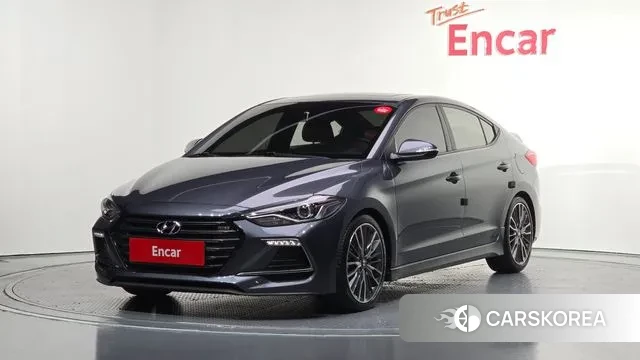 Hyundai Avante AD 2018 Серый из Кореи