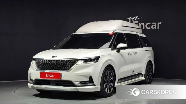Kia Carnival 4th generation 2021 Белый из Кореи