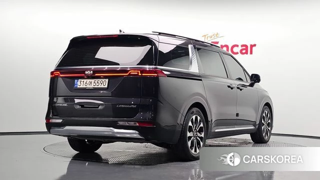 Kia Carnival 4th generation 2020 Серый из Кореи