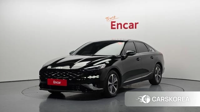 Kia K8 Hybrid 2022 Черный из Кореи