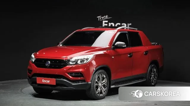 Ssangyong Rexton Sports 2018 Красный из Кореи